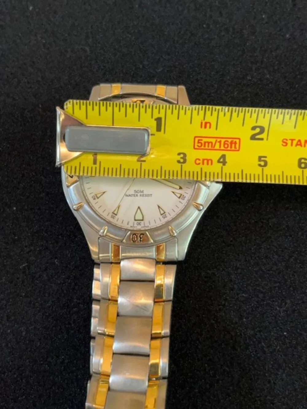 PULSAR | Two-Tone Stainless Steel bracelet with Date Quality-NEW battery